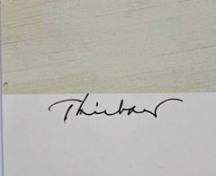 Scarce offset lithograph: Cake Slices, for SFMOMA, Hand signed by Wayne Thiebaud