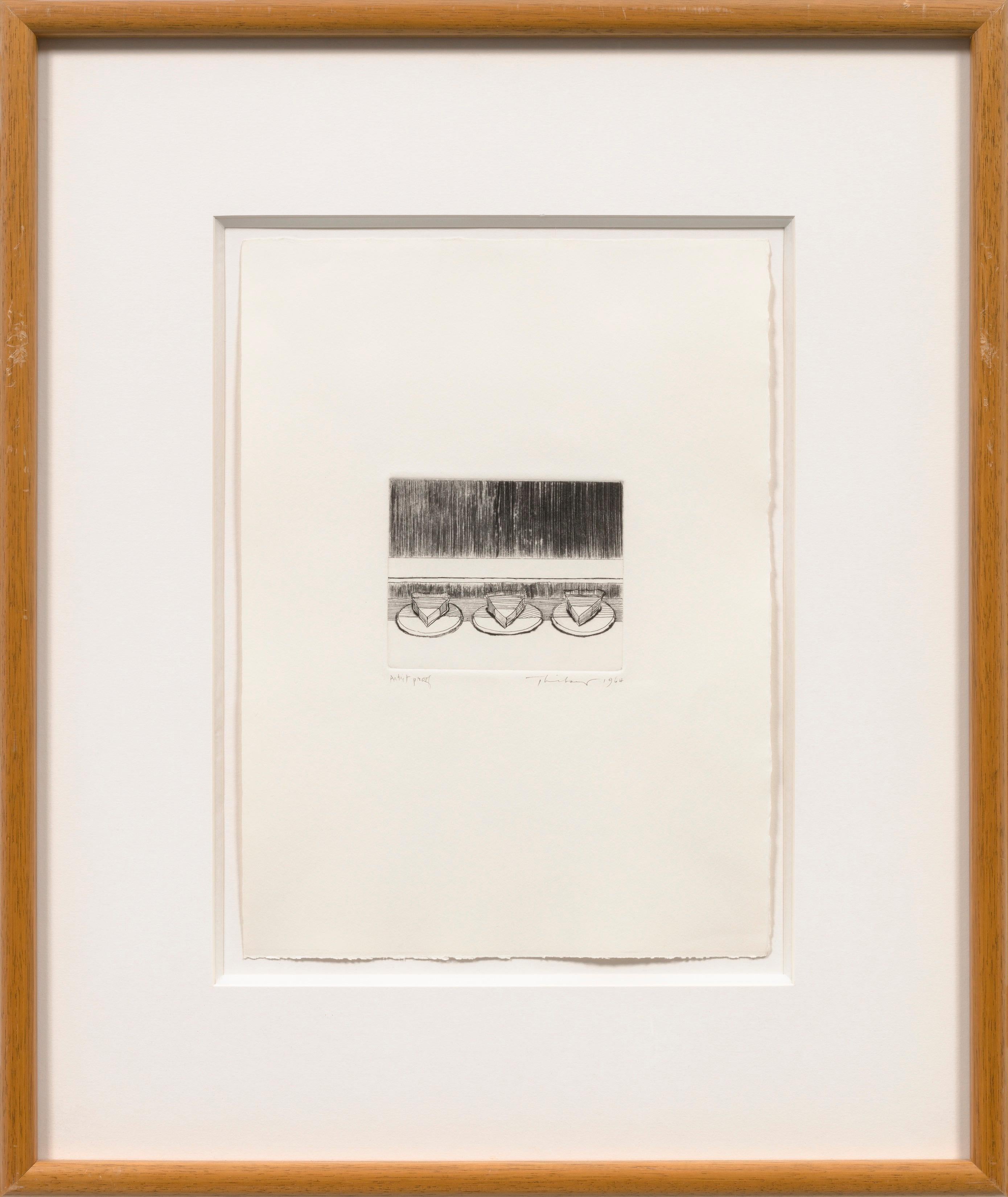 What started Wayne Thiebaud's interest in art?