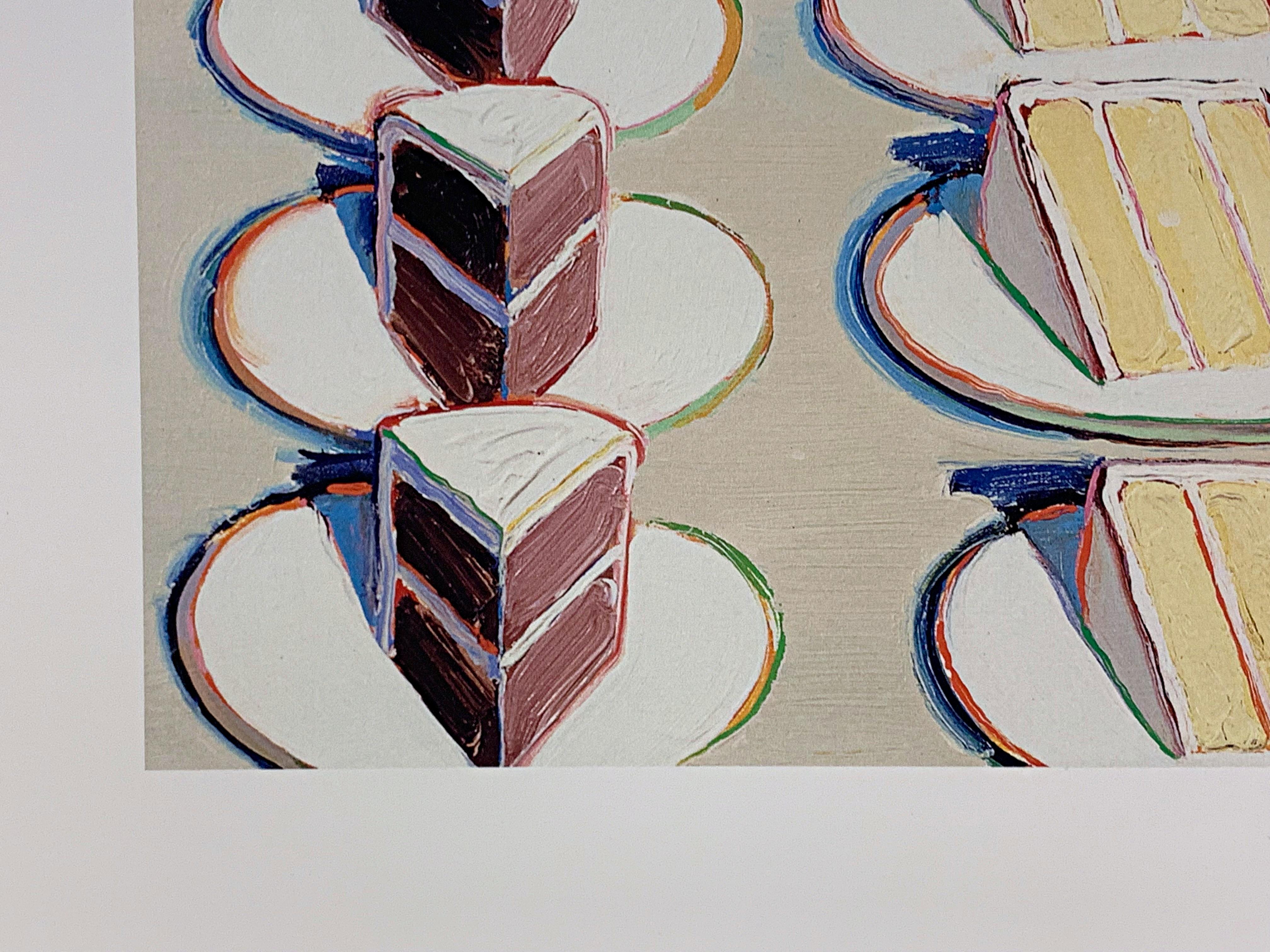 Pie Counter, 1963 (Hand Signed) by Wayne Thiebaud 3