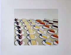 Pie Counter, 1963 (Hand Signed) by Wayne Thiebaud