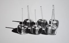 Suckers State I - American Candy Lollipops Summer Treats Pop Art Black and White