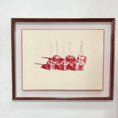 Vintage "Suckers" Lithograph by Wayne Thiebaud