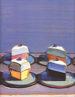 Wayne Thiebaud "Mezcla de merengue" 2012 Pop Art Vintage