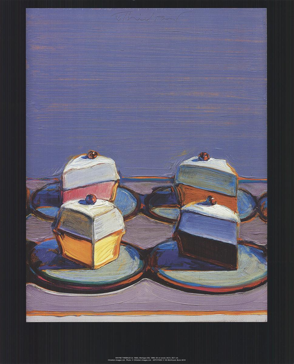 Wayne Thiebaud 'Mezcla de merengue' Vintage