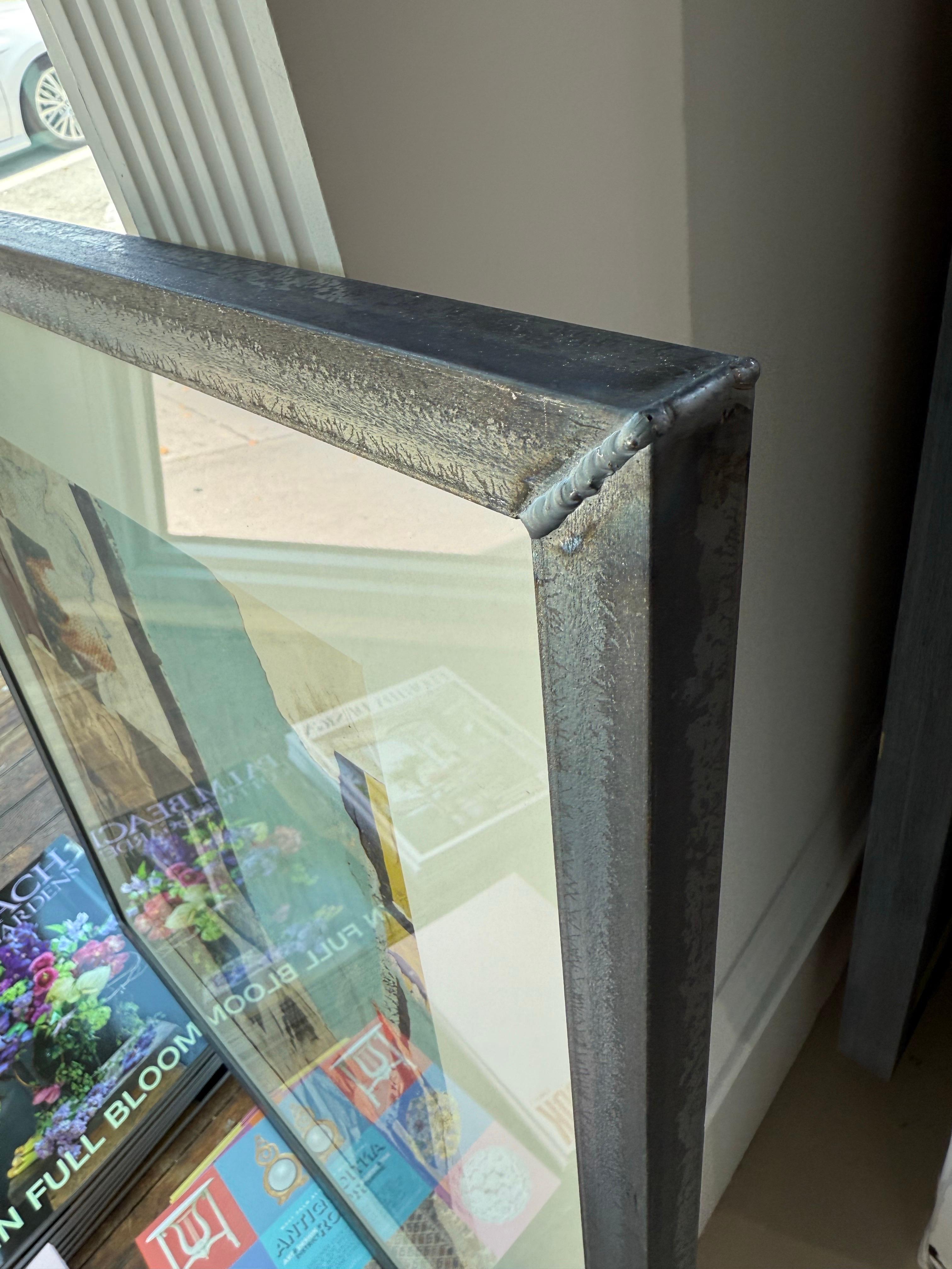 Original Vintage Collage by Wayne Timm #11 custom steel frame For Sale 8