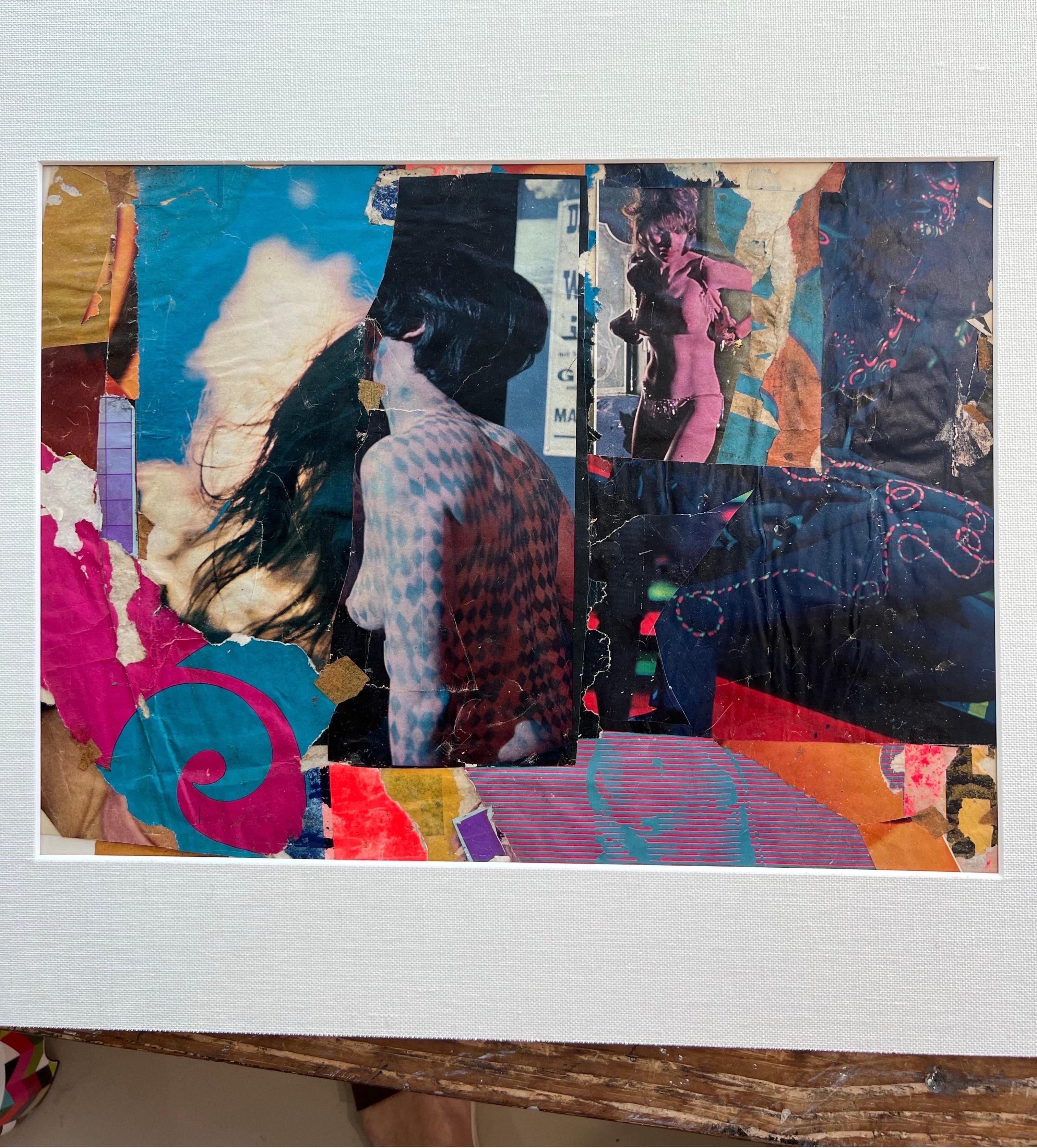 Original Vintage Collage By Wayne Timm #16 For Sale 3