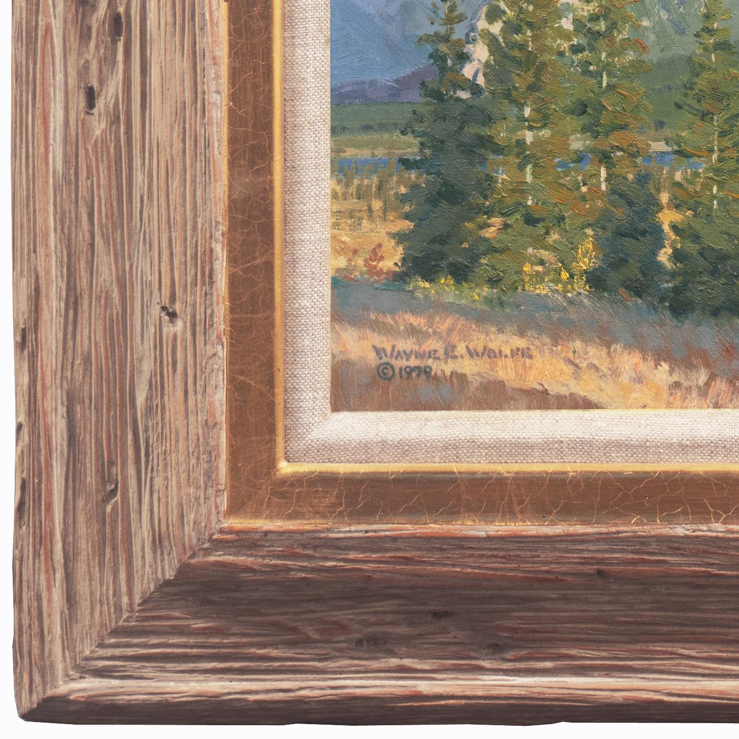„Mt. Rundle, Kanada“, Alberta, Prix de West, National Academy of Western Art (Impressionismus), Painting, von Wayne Wolfe
