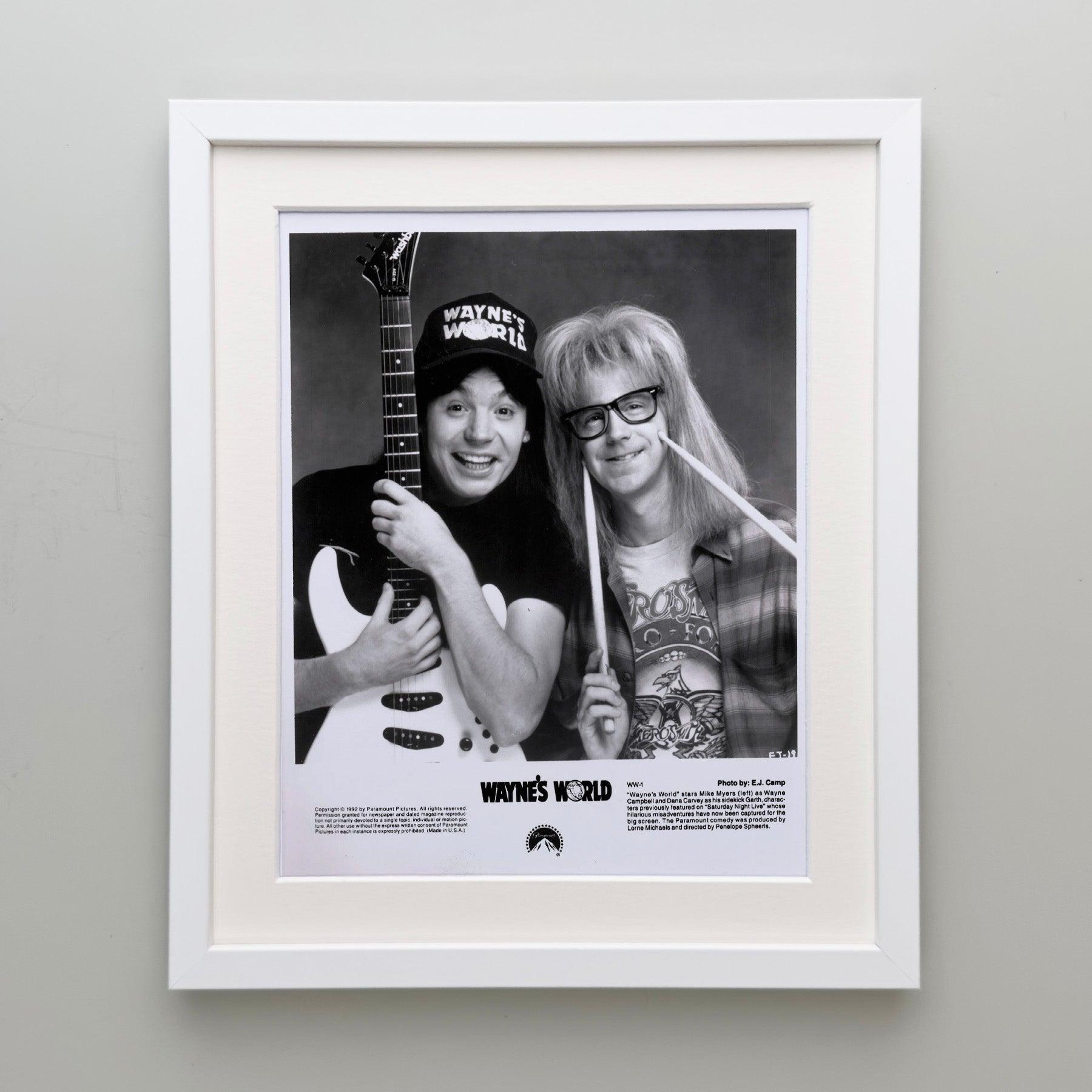 Waynes World 1992 Publicity Film Movie Press Still Framed Excellent état - En vente à Bath, Somerset