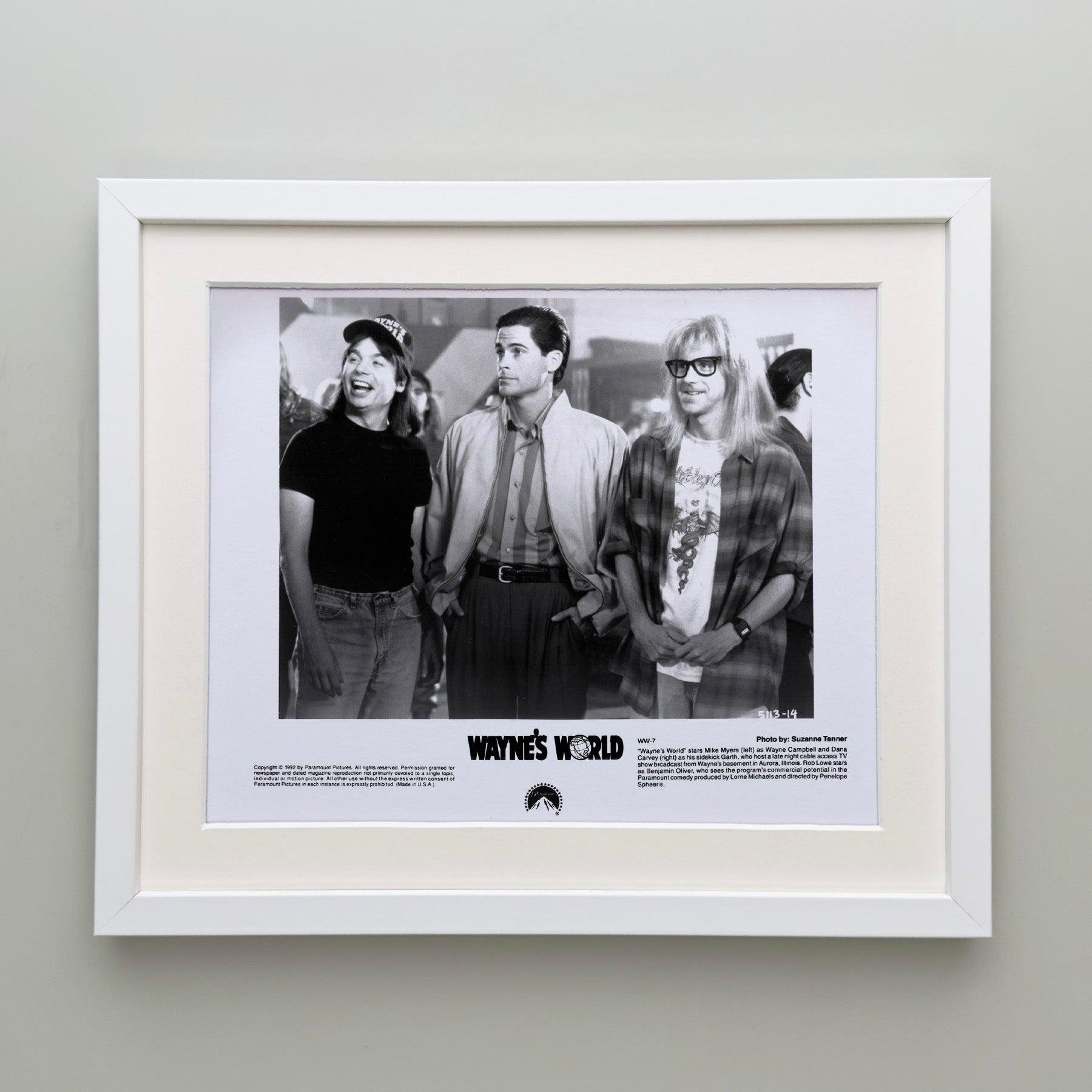 Waynes World 1992 Publicity Film Movie Press Still Framed Excellent état - En vente à Bath, Somerset