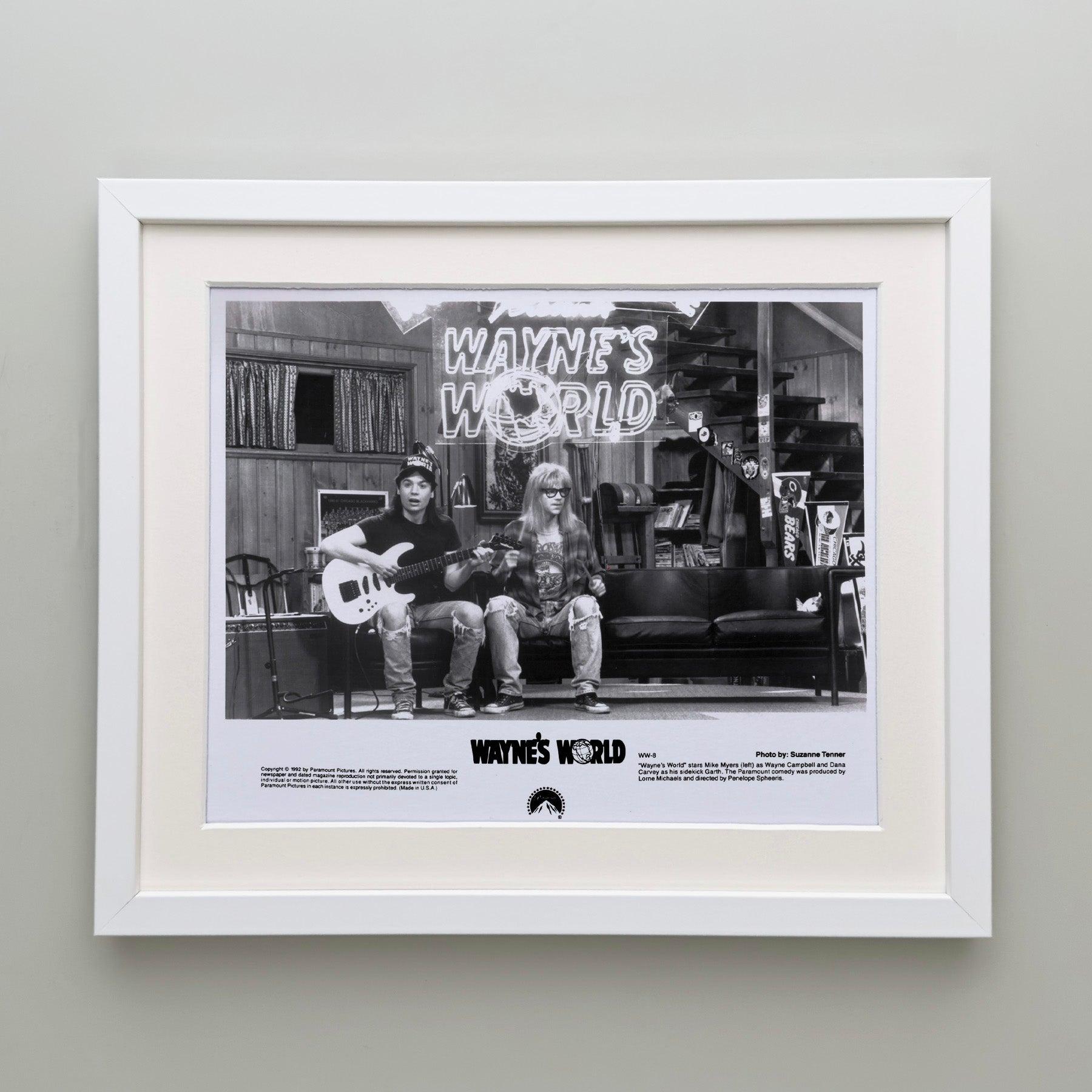 Waynes World 1992 Publicity Film Movie Press Still Framed Excellent état - En vente à Bath, Somerset