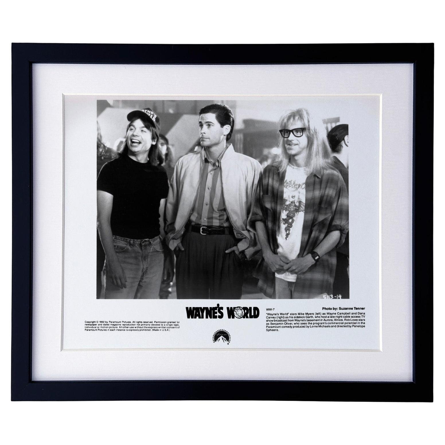 Waynes World 1992 Publicity Film Movie Press Still Framed