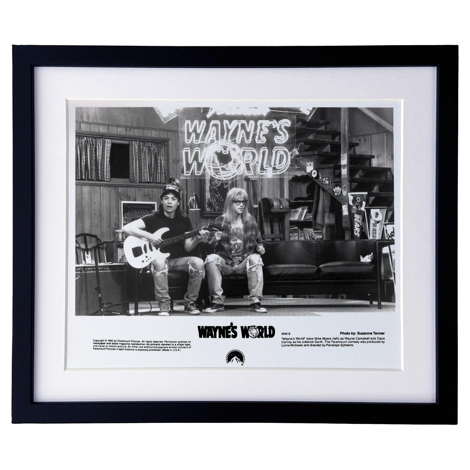 Waynes World 1992 Publicity Film Movie Press Still Framed