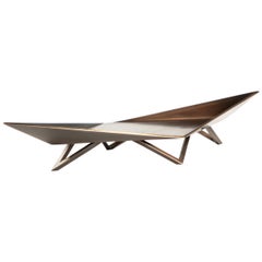 Centre de table Waypoint, bronze vieilli, par Force/Collide