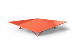 Waypoint Centerpiece, Living Coral Powder Coat, Decorative Tray by Force/Collide