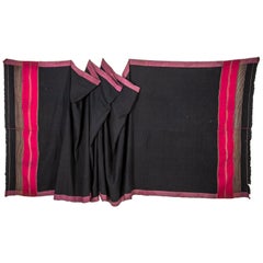 Waziri Indigo Shawl, Afghanistan, Early 20th Century