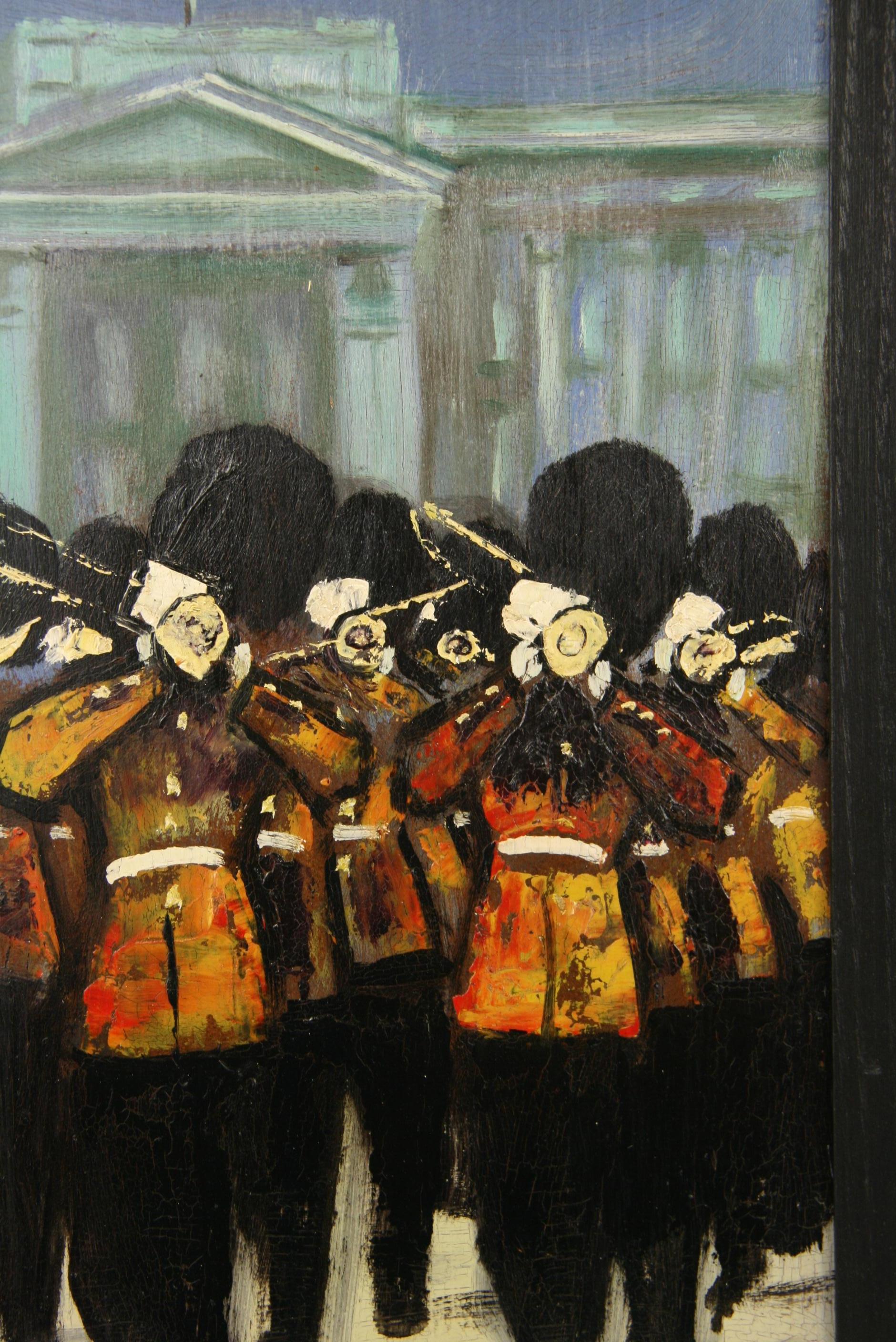 English Oil  Framed 
