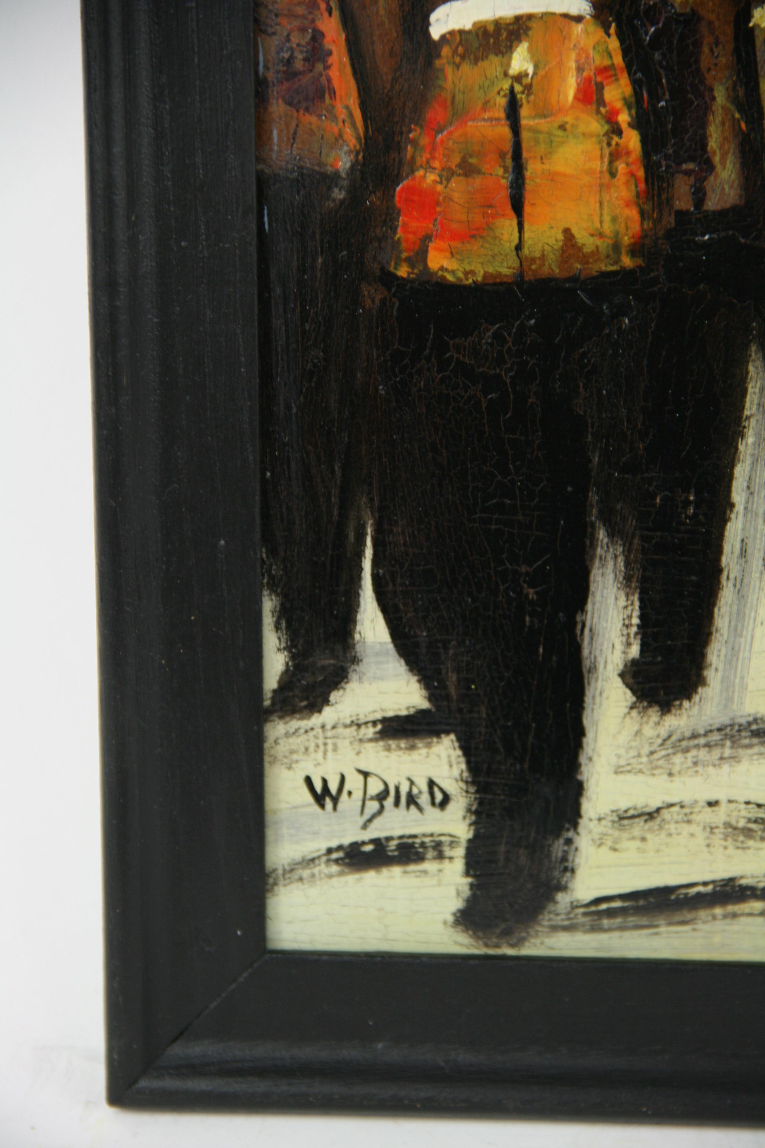 English Oil  Framed 