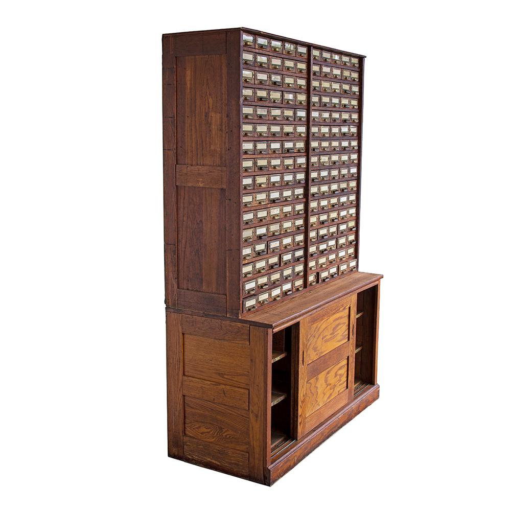 Industrial W.C. Heller 160 Drawer Cabinet