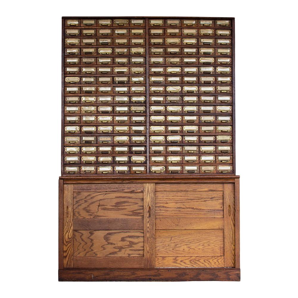 W.C. Heller 160 Drawer Cabinet