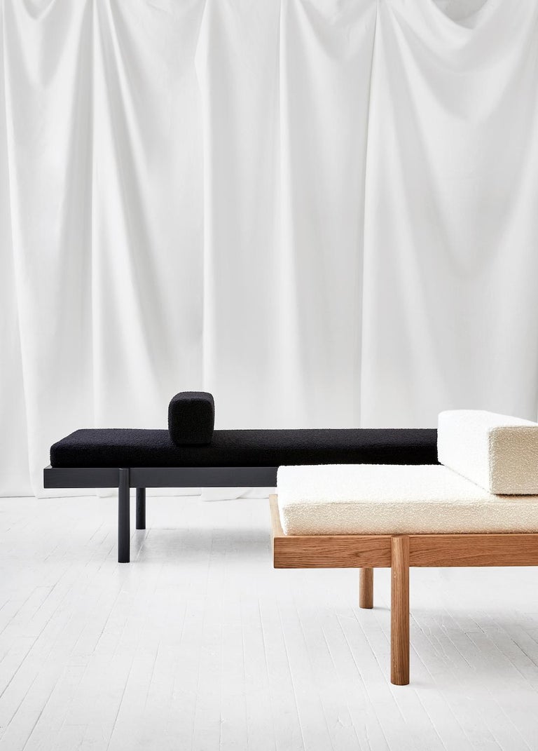 WC2 Daybed by ASH NYC in Black Oak For Sale at 1stDibs