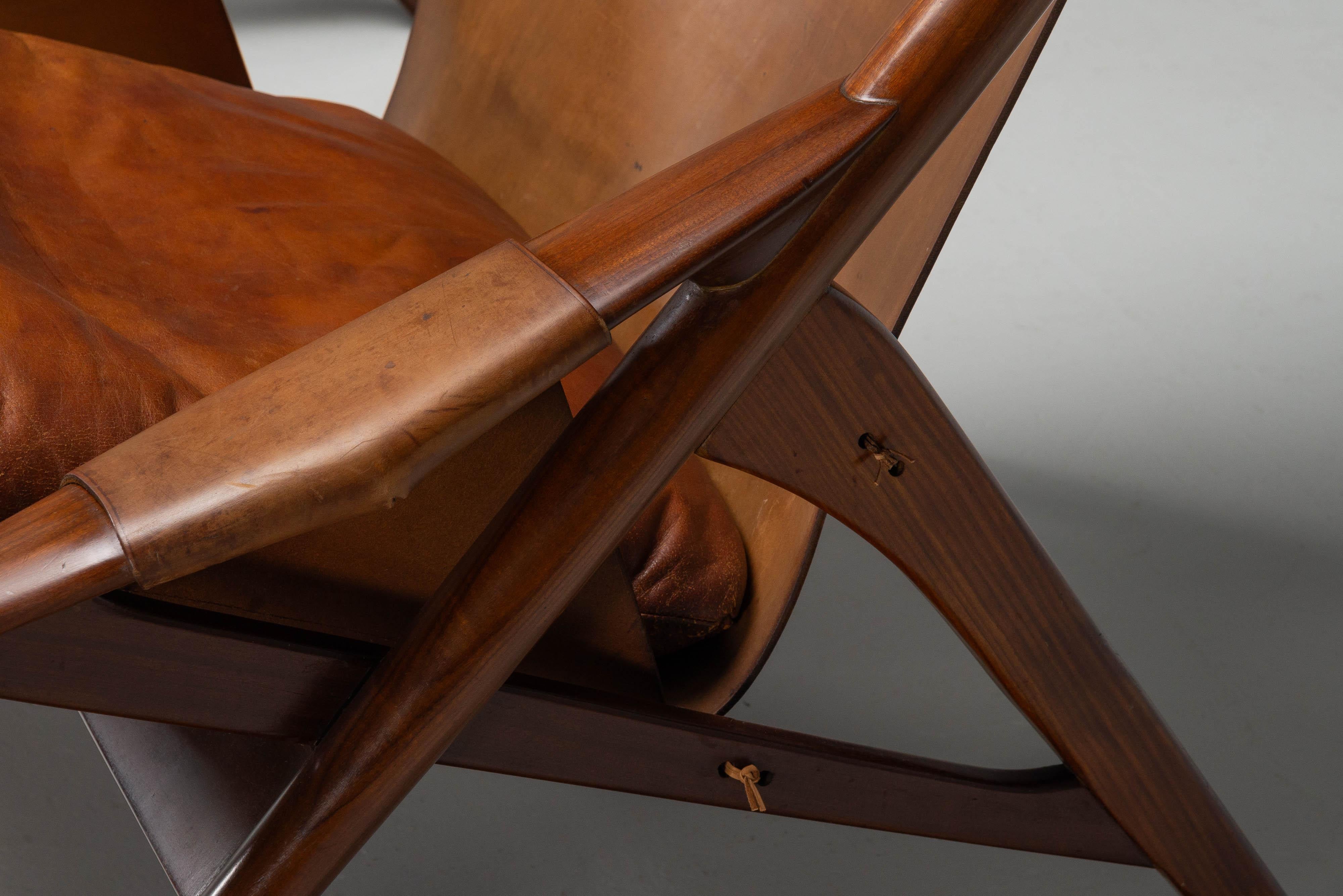 W.D. Andersag hunting chairs Piacenza Italy 1959 For Sale 1