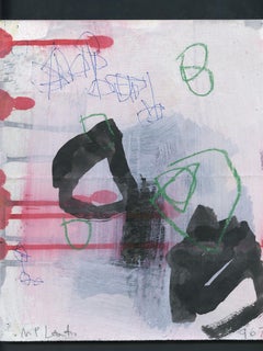 "WD967" Abstract Work on Paper by M. P. Landis, Warehouse Drawing Series