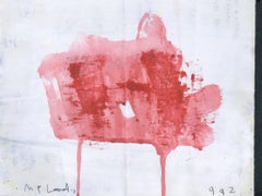 "WD992" Abstract Work on Paper by M. P. Landis, Warehouse Drawing Series