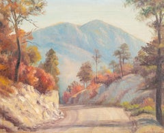 Autumn Landscape Painting Signed by W.E. Beatty