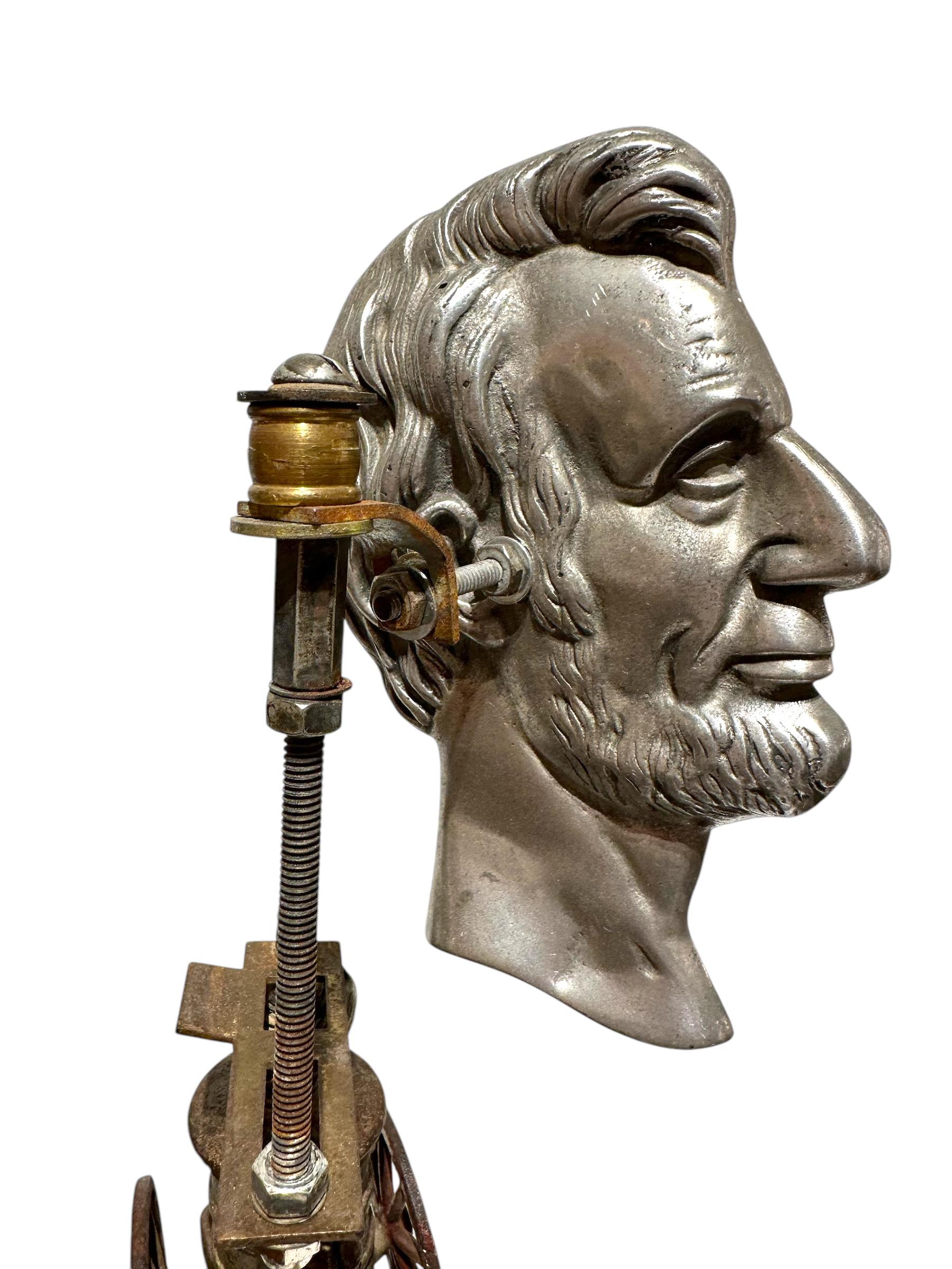 American We Robbed to Party, Objet d'Art - Architectural Artifacts on a Marble Base For Sale