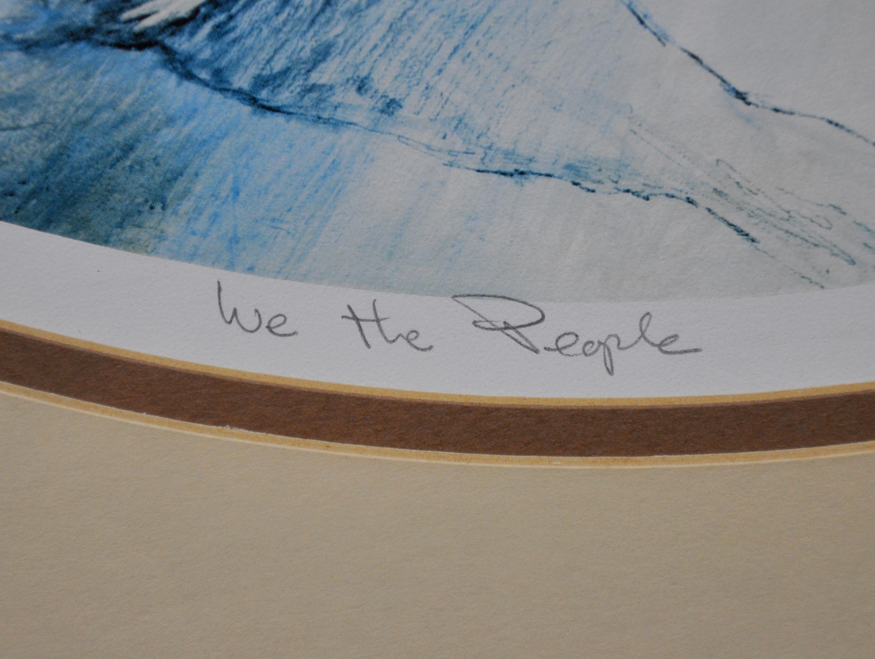 We the People, lithographie couleur en édition limitée de Jonas Gerard en vente 1