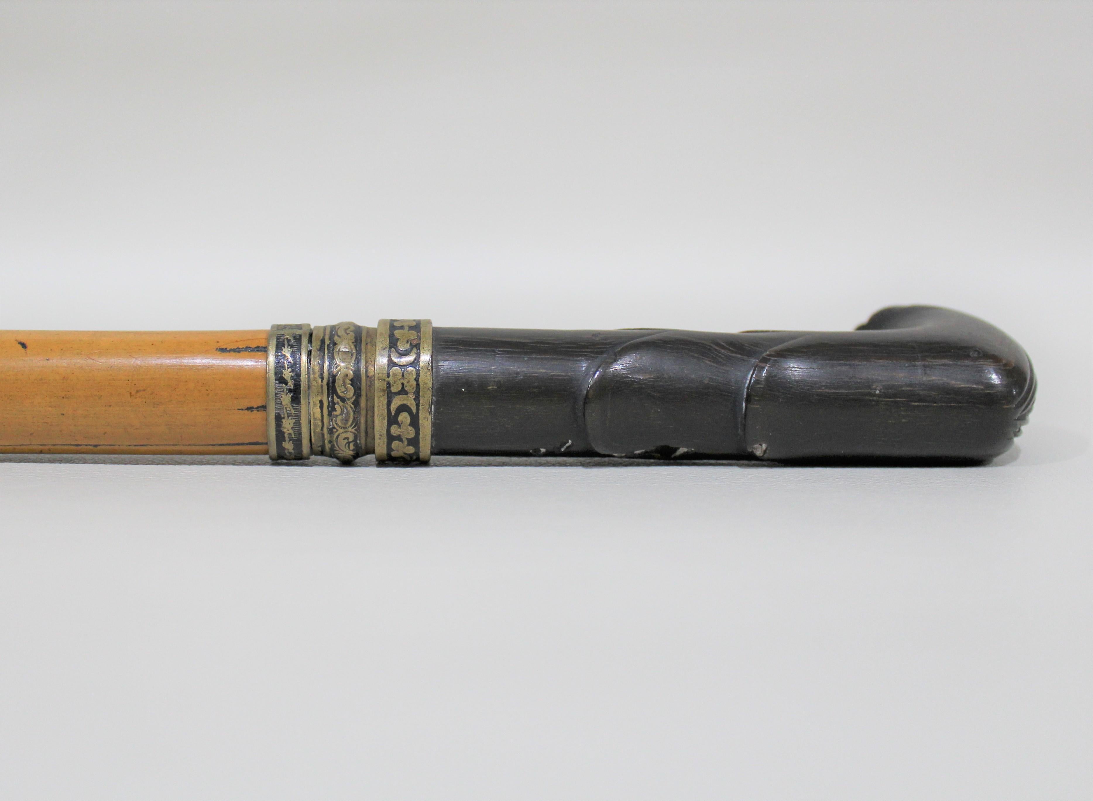 Weapon Cane Sword Walking Stick In Good Condition In Hamilton, Ontario