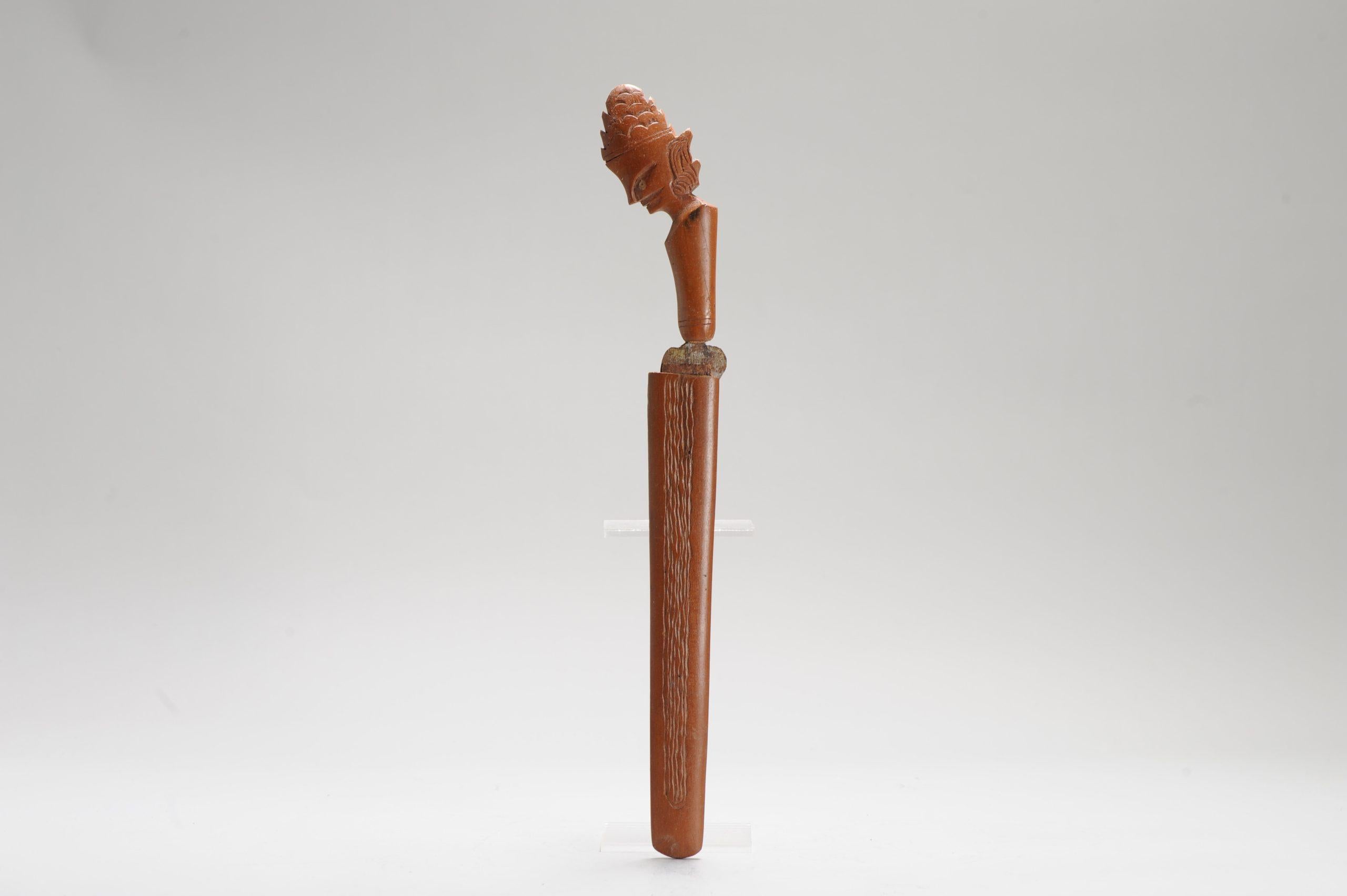 Arme Keris Ukurian Ceremonial Sword Dagger, Southeast Asia Indonesia, 20th C. Bon état - En vente à Amsterdam, Noord Holland