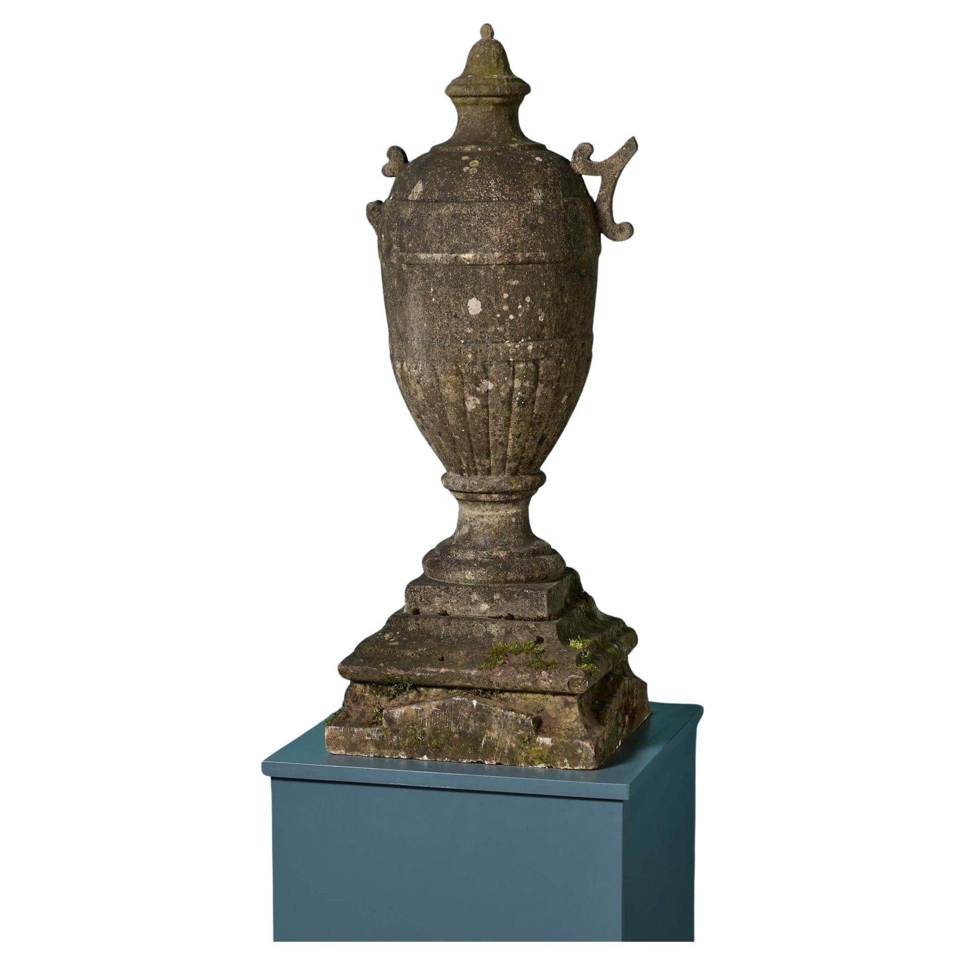 Weathered Antique Neoclassical Style Finial