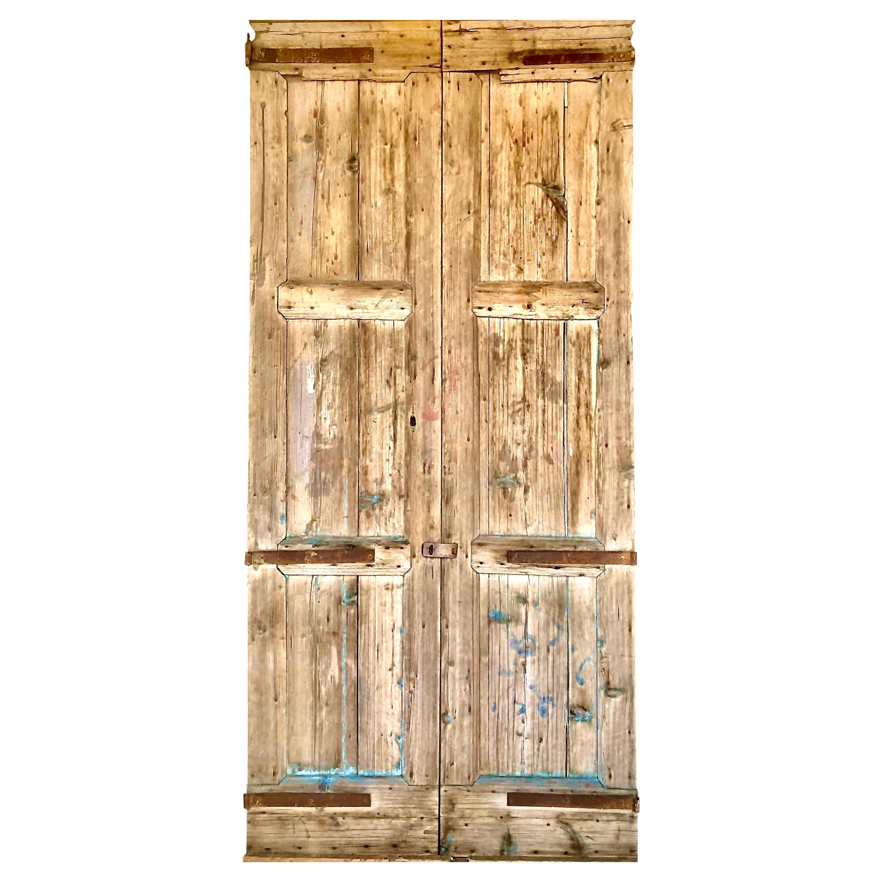 Weathered Barn Doors