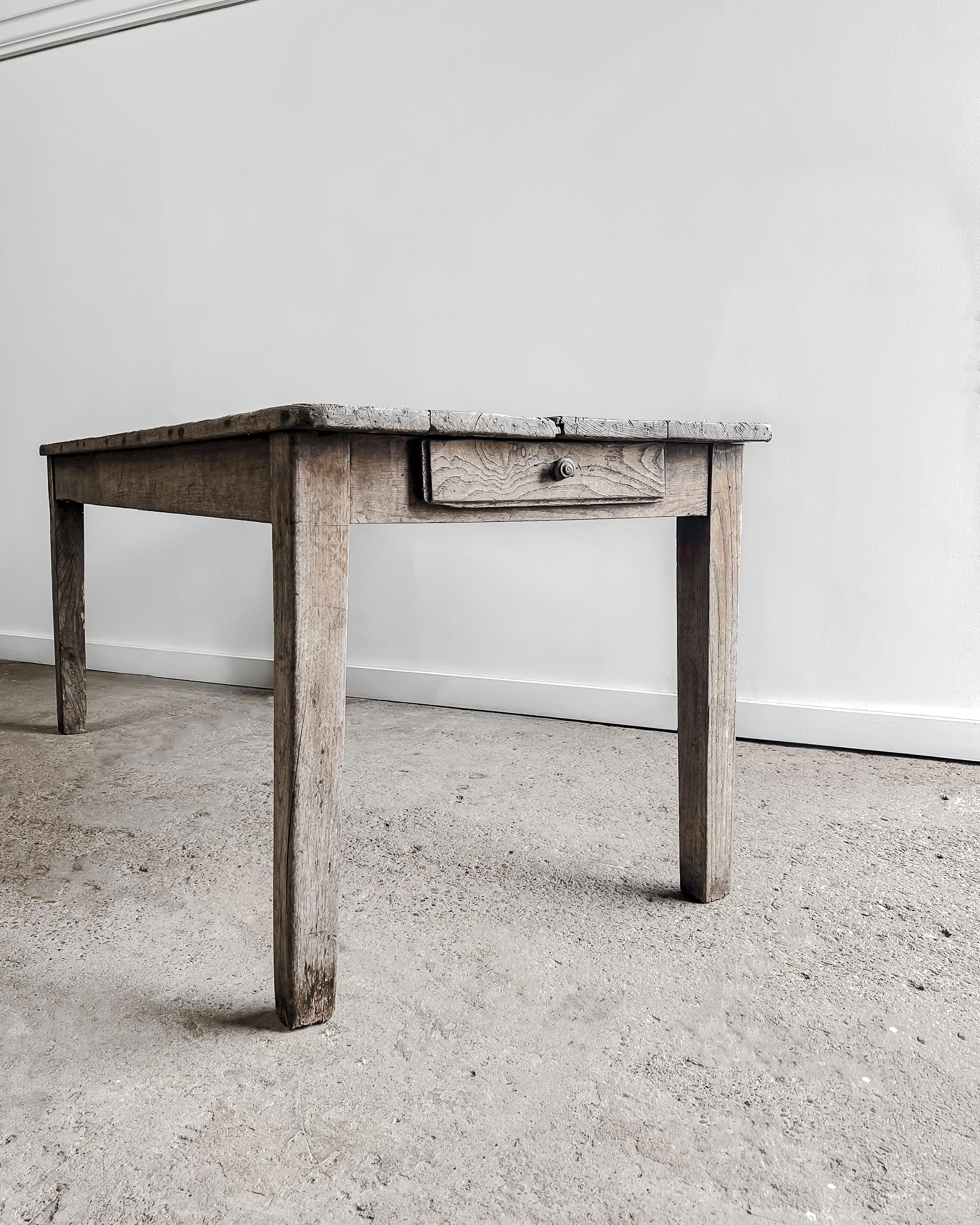 Weathered Chestnut French Farm Table 6