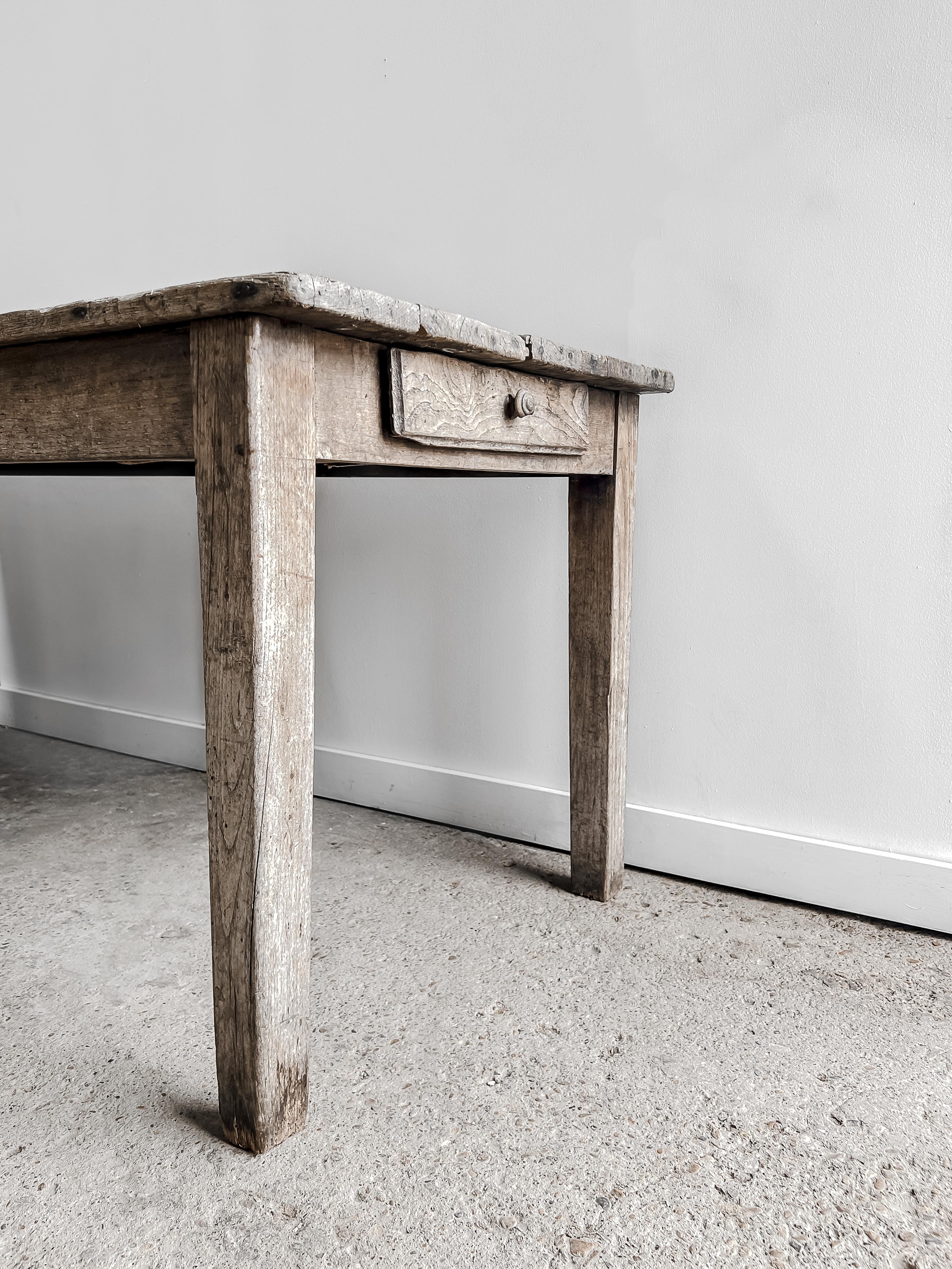 Weathered Chestnut French Farm Table 7
