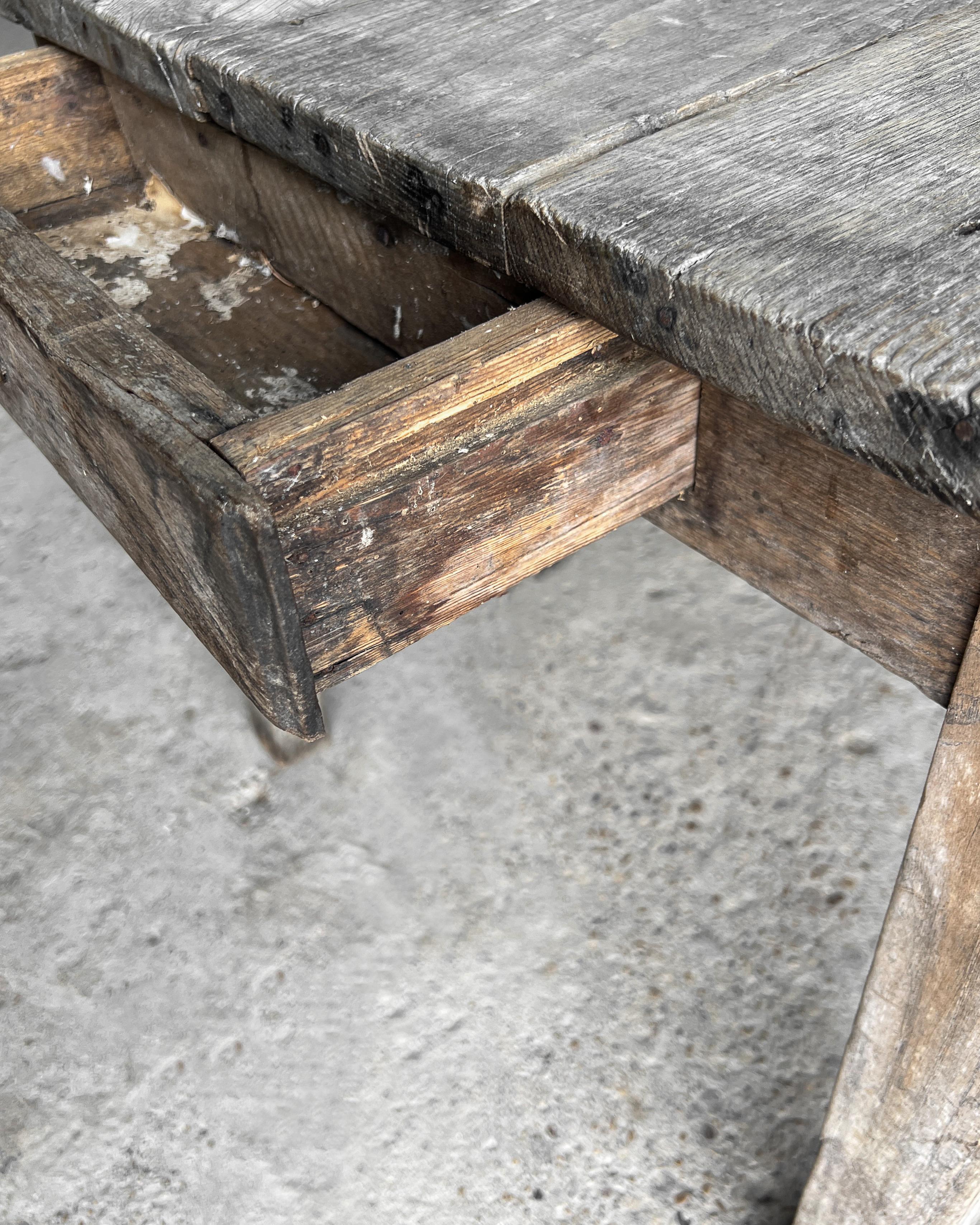 Weathered Chestnut French Farm Table 10