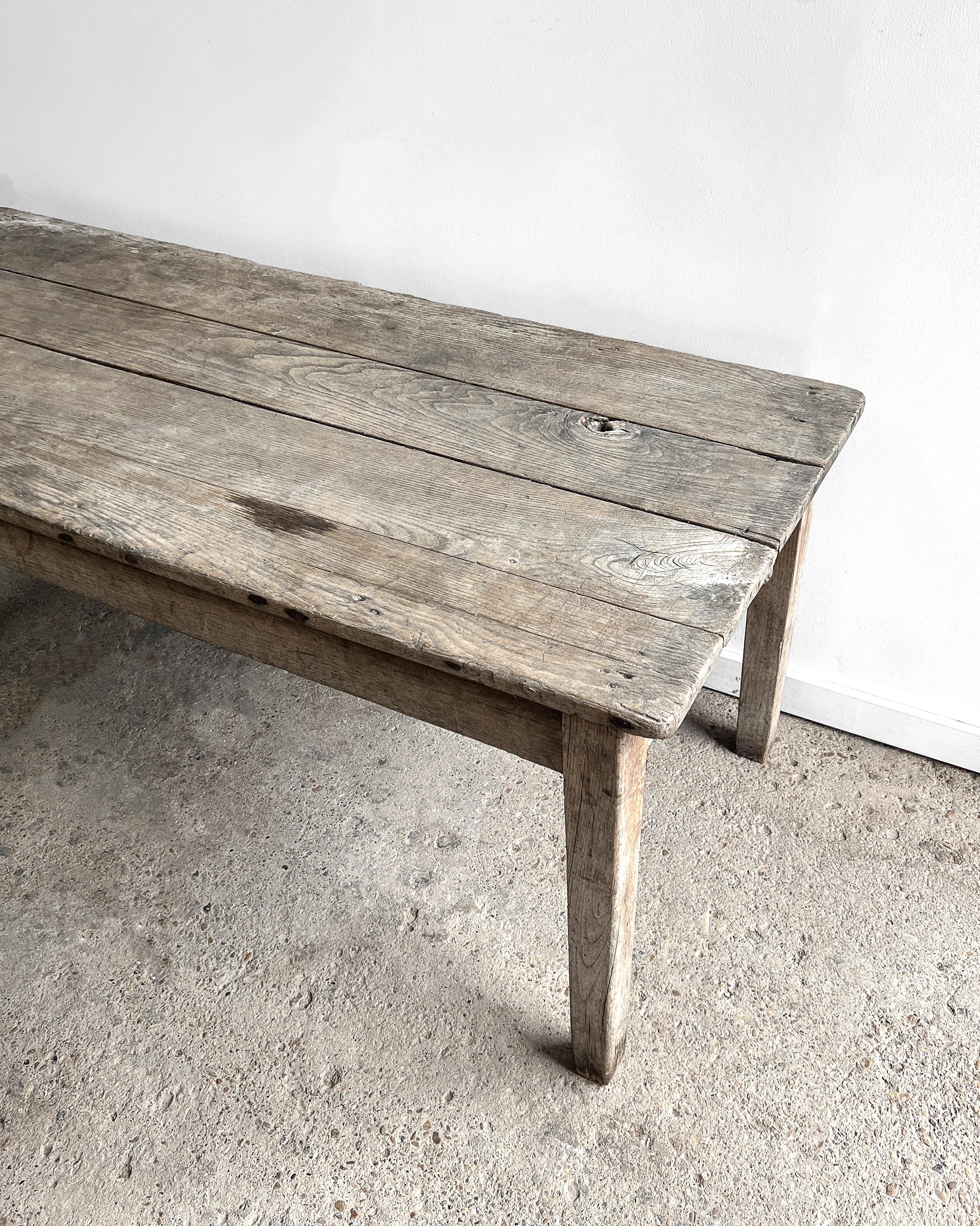 Weathered Chestnut French Farm Table 3