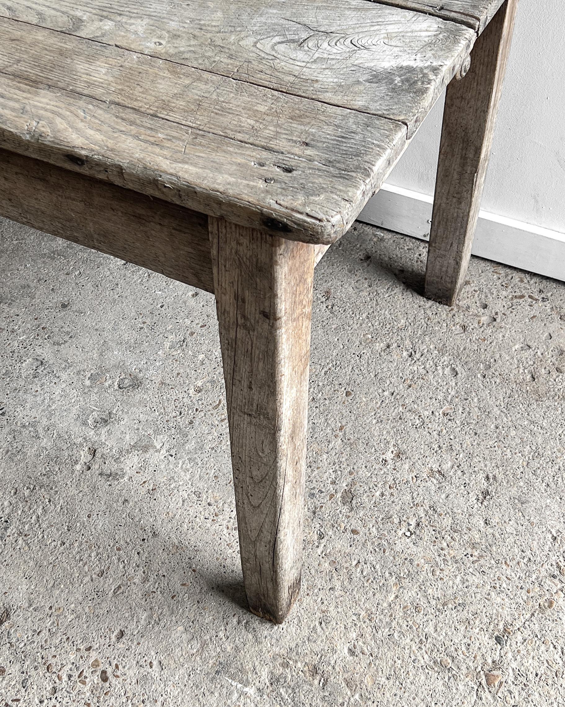 Weathered Chestnut French Farm Table 4