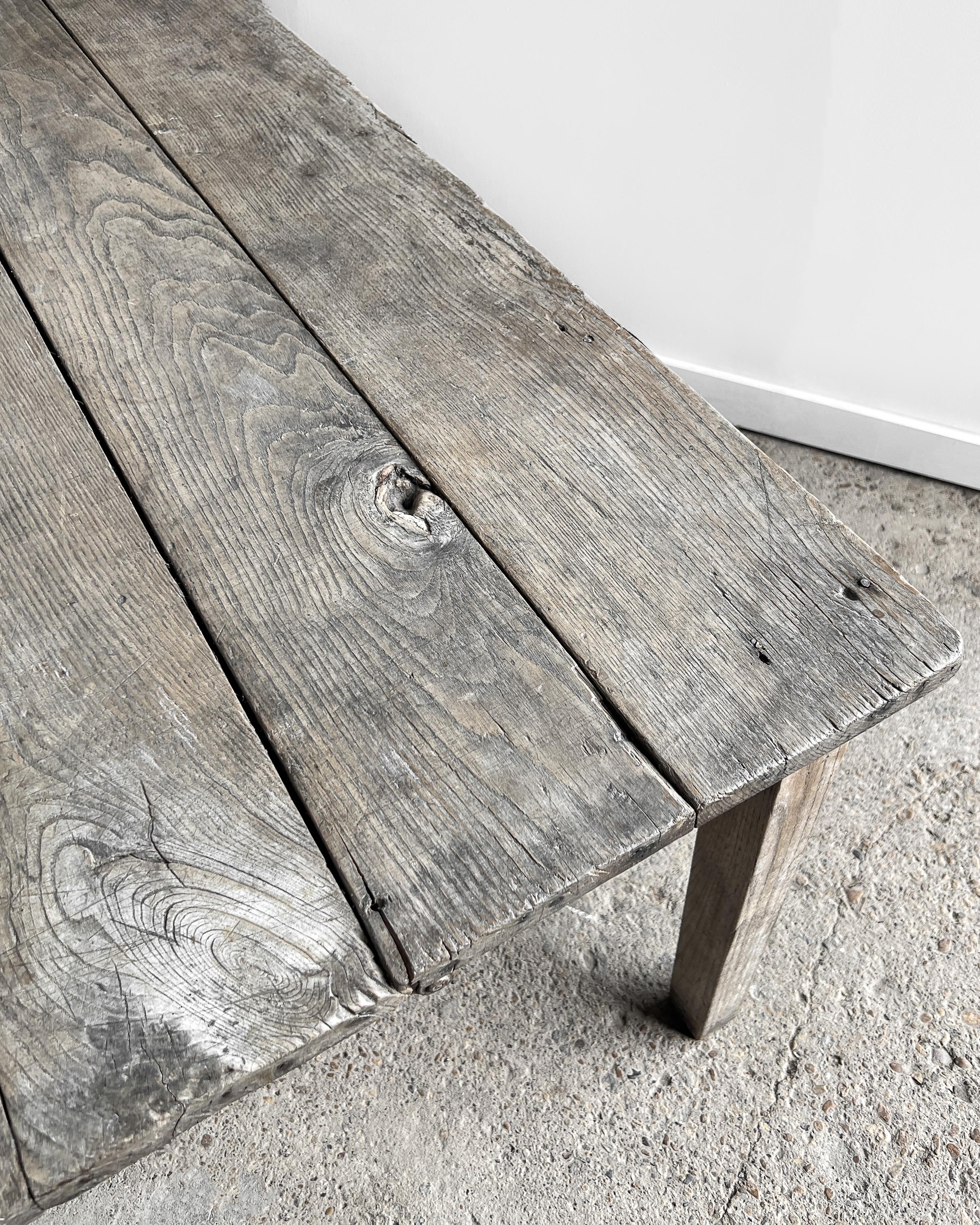 Weathered Chestnut French Farm Table 5
