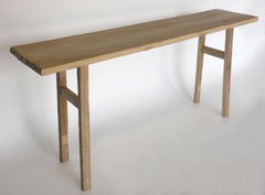 Weathered Elmwood Console