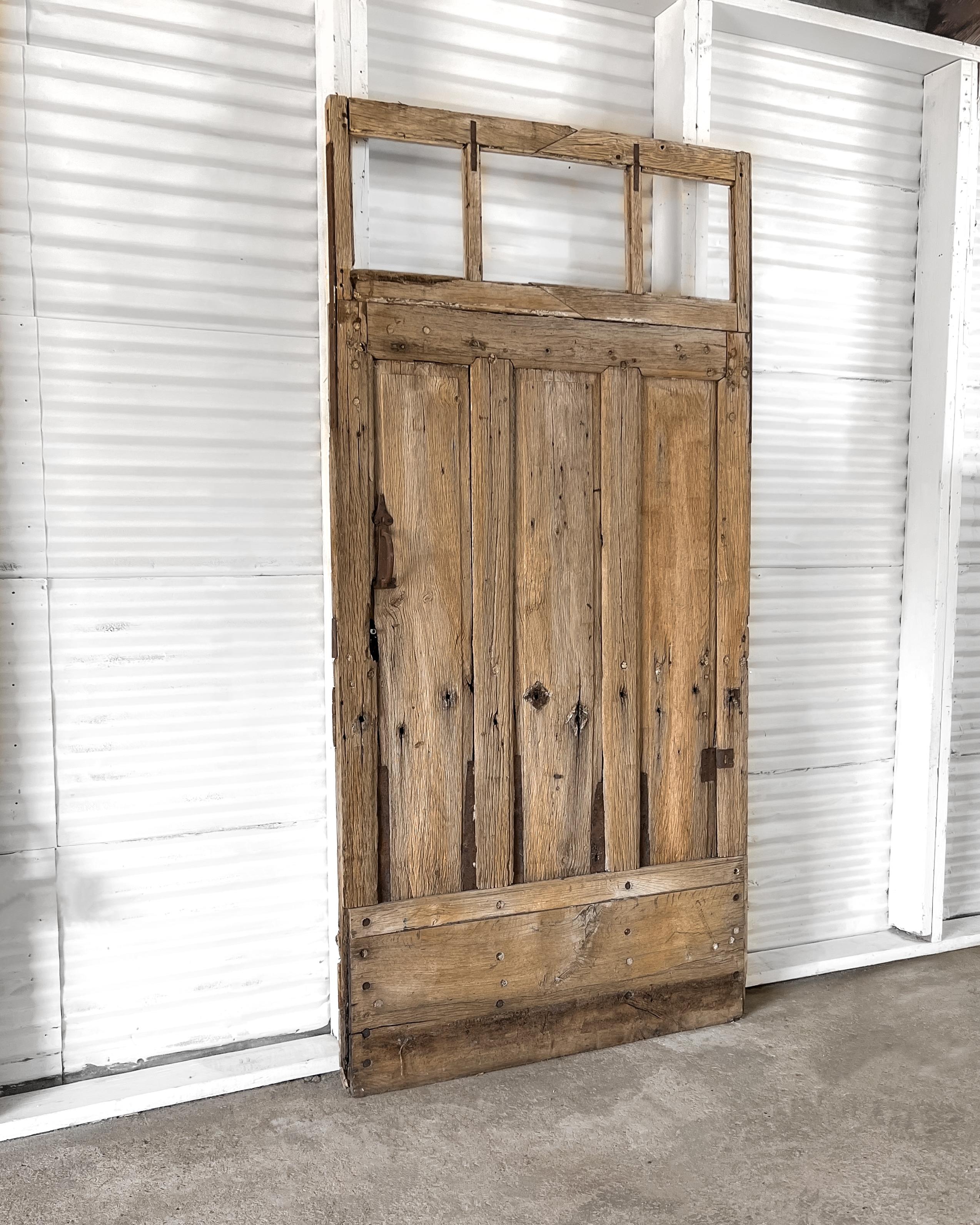 Weathered French Barn Stall Door 9