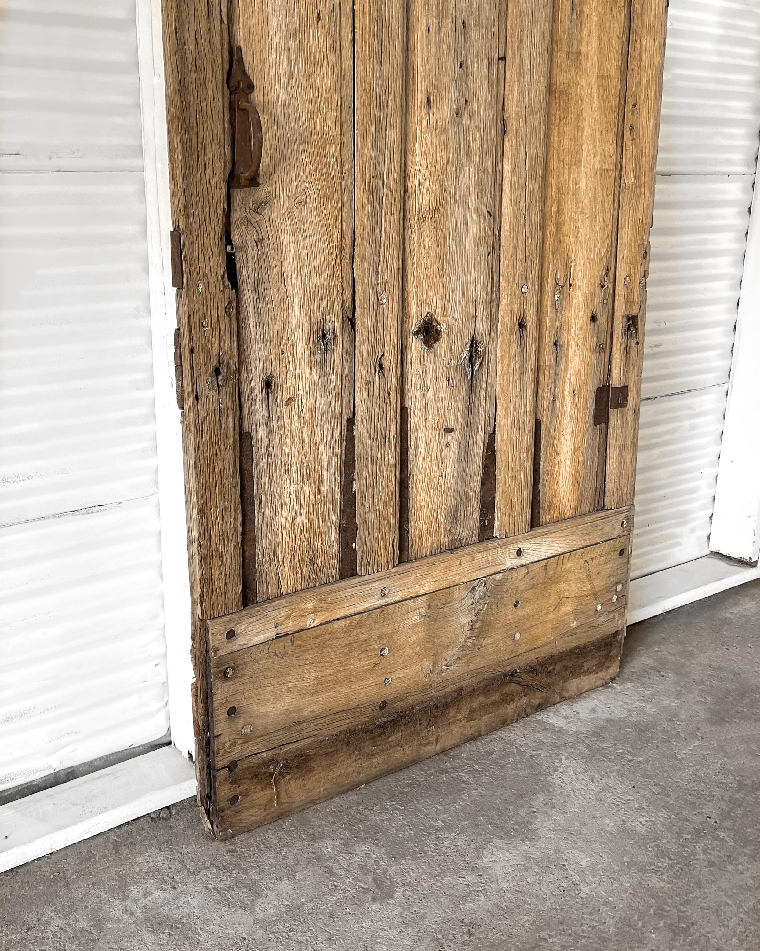 Weathered French Barn Stall Door 11