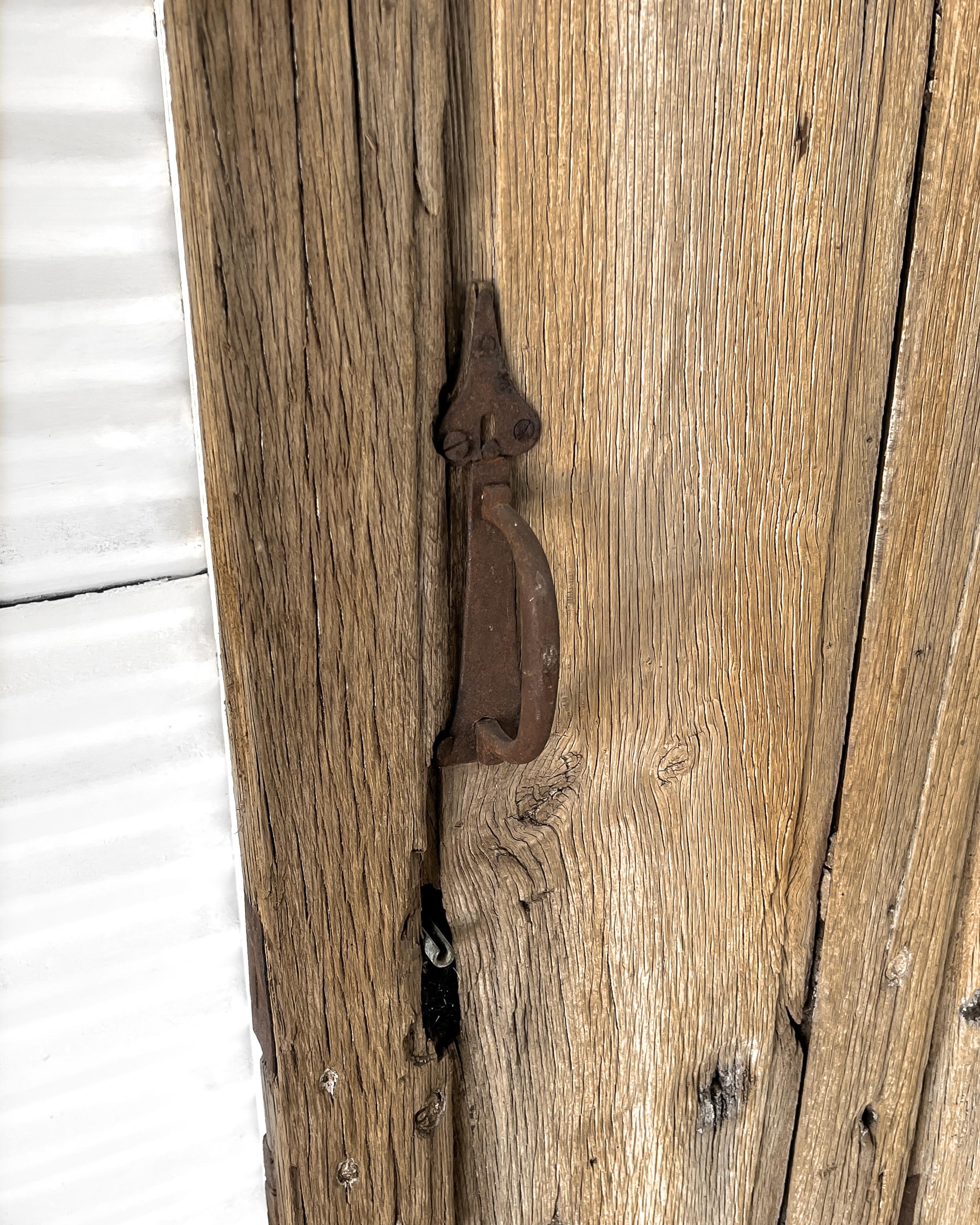 Weathered French Barn Stall Door 12