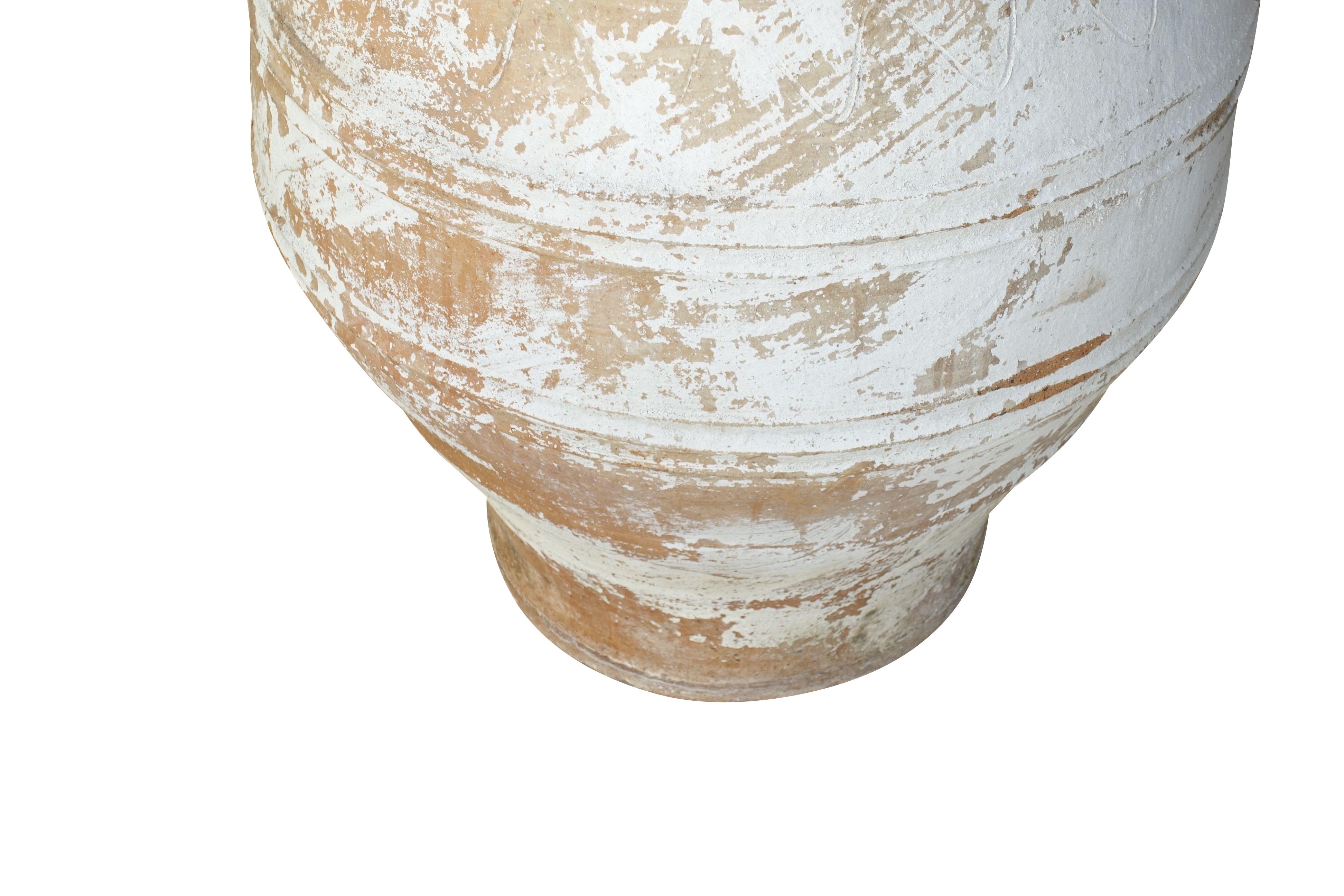 Weathered Greek Olive Jug, Greece, 1920s In Good Condition In New York, NY