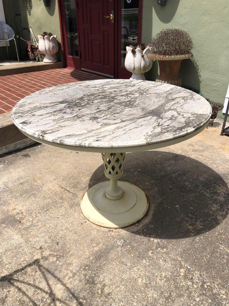 patio marble table