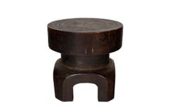 Weathered Patina Japanese Style Side Table
