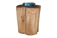 Weathered Teak Display Plinth or Table Base