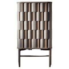Weave 86, Cabinet from Ringvide, Birch Wood Natural Oil, Scandinavian