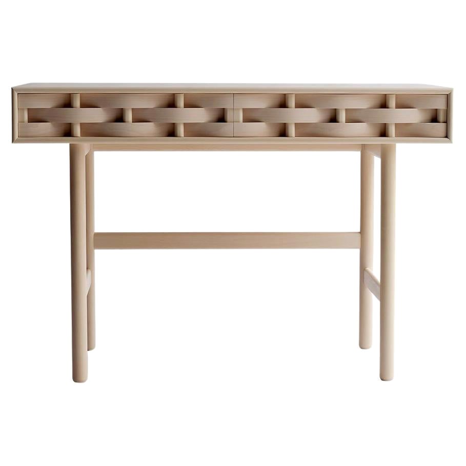 Scrivania Weave di Ringvide, Wood Oak, Olio naturale, Scandinavo